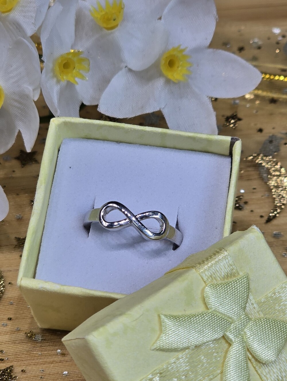 Infinity Silver Ring - Women Jewelry